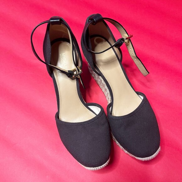 Michael Kors Espadrille Platform Sandals – Size 8.5 US – 3.5" Rope Heel - Picture 1 of 12